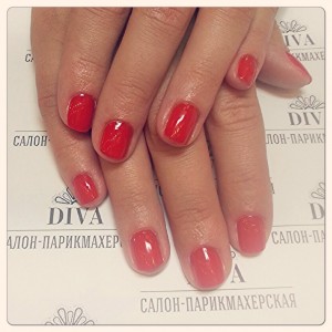 Покрытие гель лак (Shellac) + маникюр 500 руб.